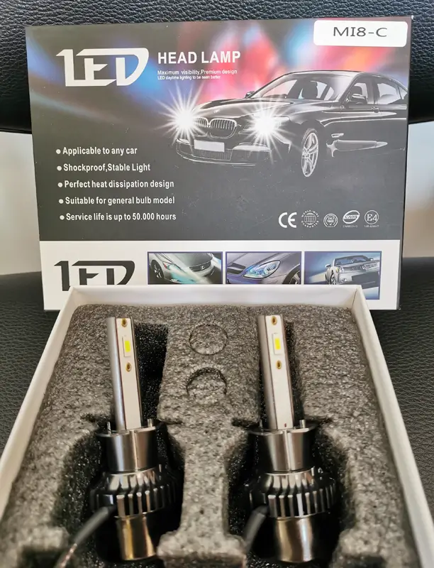 Ugradnja LED auto sijalica kod Auto električara Mića